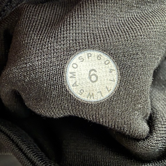 Lululemon Train Times 7/8 Pant *25" Size 6 Black LW5AMOS Mesh - Picture 6 of 9